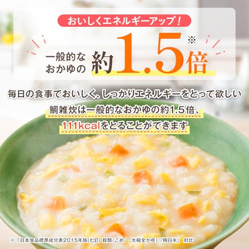 キユーピー 舌でつぶせる やさしい献立 鯛雑炊