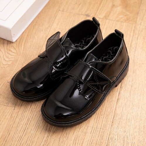 Boys and Girls Leather Shoes Children's Performance Shoes School Season Single Shoes Etiquette Leather Girls Boots4