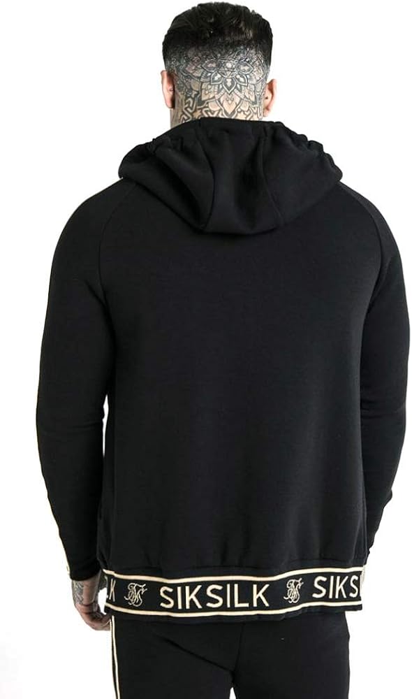 sik silk zip hoodie