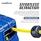 Goodyear 27527153g Enclosed einziehbare air Compressor/Wasser schlauchaufroller mit 3/8 in. x 50 ft. hybrid Polymer-Schlauch, max. 300psi