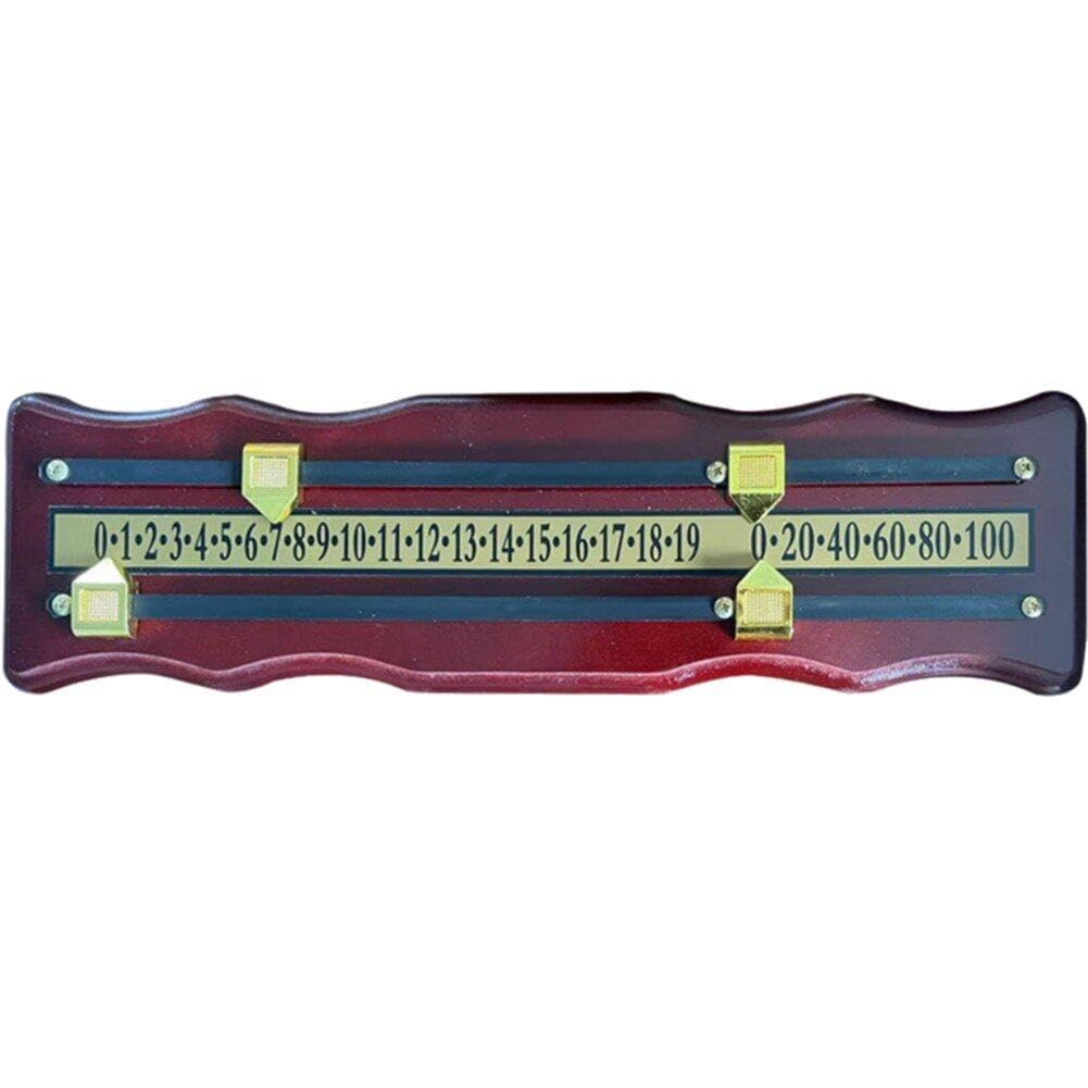 Billiards Scoreboard Professional Snooker Game Scorer Board Portable Snooker Wooden Scoreboard Integrator Billiard Density Board Integrator
