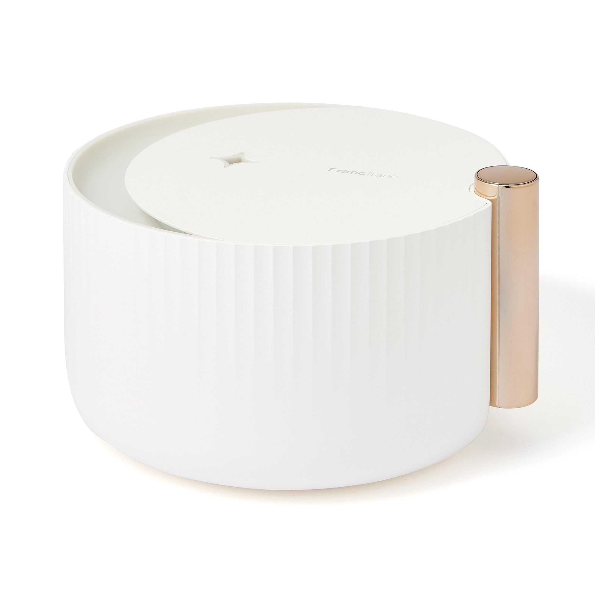 Amazon | Francfranc フランフラン ルナ 超音波式加湿器 ホワイト