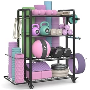 4-Tier Dumbbell Rack Stand Only, Ad...