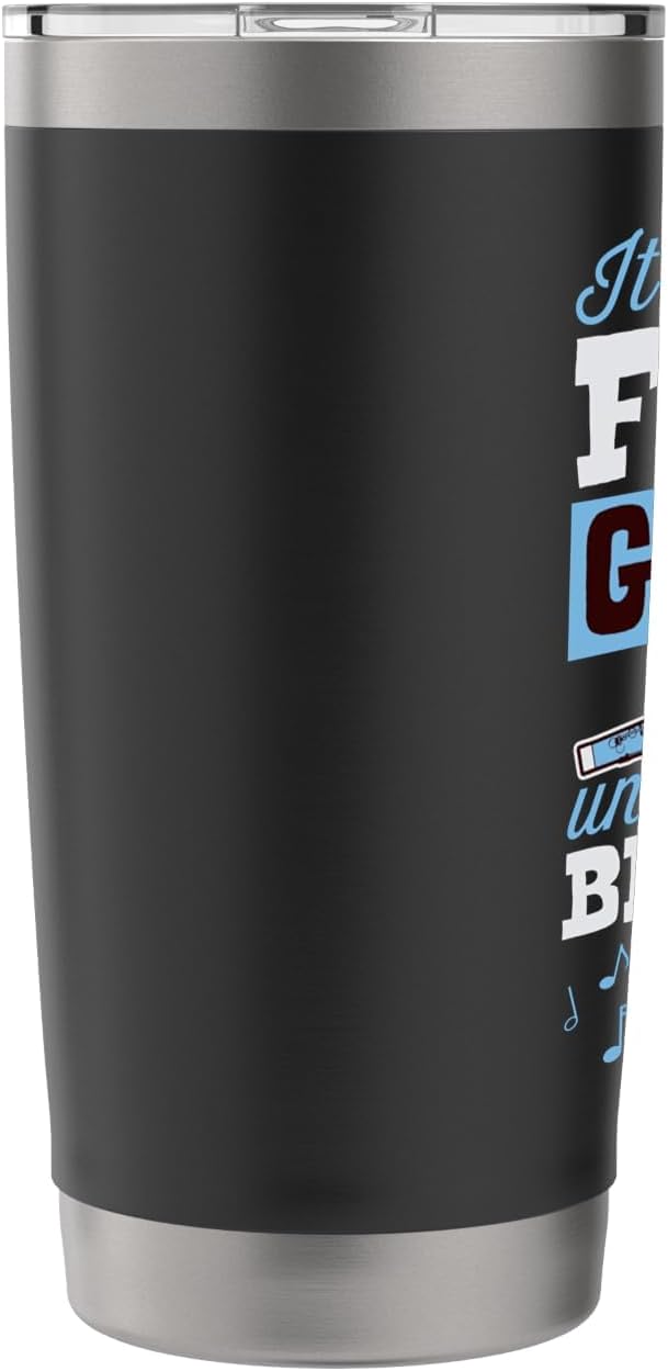 It's All Fun And Games Until Someone Breaks A Reed Bassoon Stainless Steel Insulated Tumbler image 4