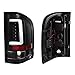 AKKON - For 2007-14 Chevy Silverado Full LED Daytime Running Lamp Bar Tail Lights Black Housing Clear Lens Full Set