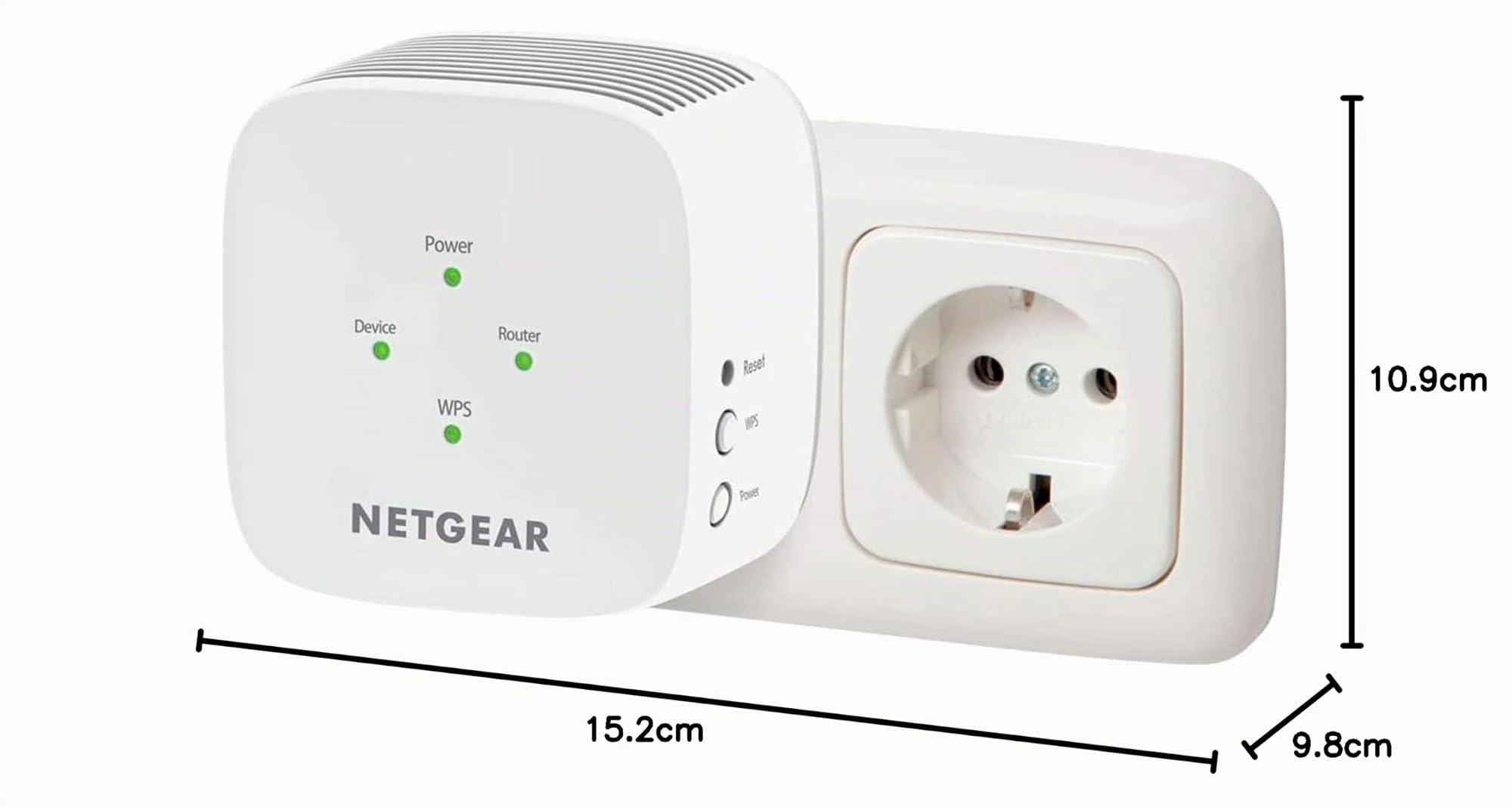 NETGEAR EX3110-100FRS Ripetitore Wifi AC750