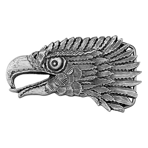 Indiana Metal Craft by Jim Grey Eagle Head Belt Buckle IMC-Retail