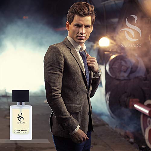 SANGADO Mr. Charming Perfume for Men, 8-10 Hours Long-Lasting, Luxury Smelling, Aromatic Green, Fine French Essences, Extra-Concentrated (Eau de Parfum), Fresh for Men, 50 ml Spray - Image 7