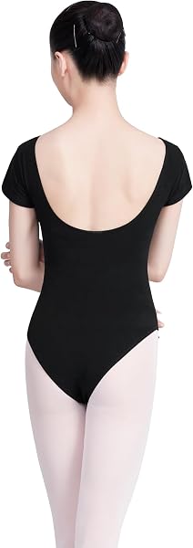 [Daydance] レディース 大人用バレエレオタード綿 体操ウェア バレエ練習着 レッスン ダンス着 身長150-175cm - 3