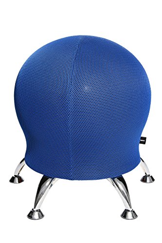 Topstar Sitness 5, fitnesskruk met gymnastiekbal, alternatief, blauw