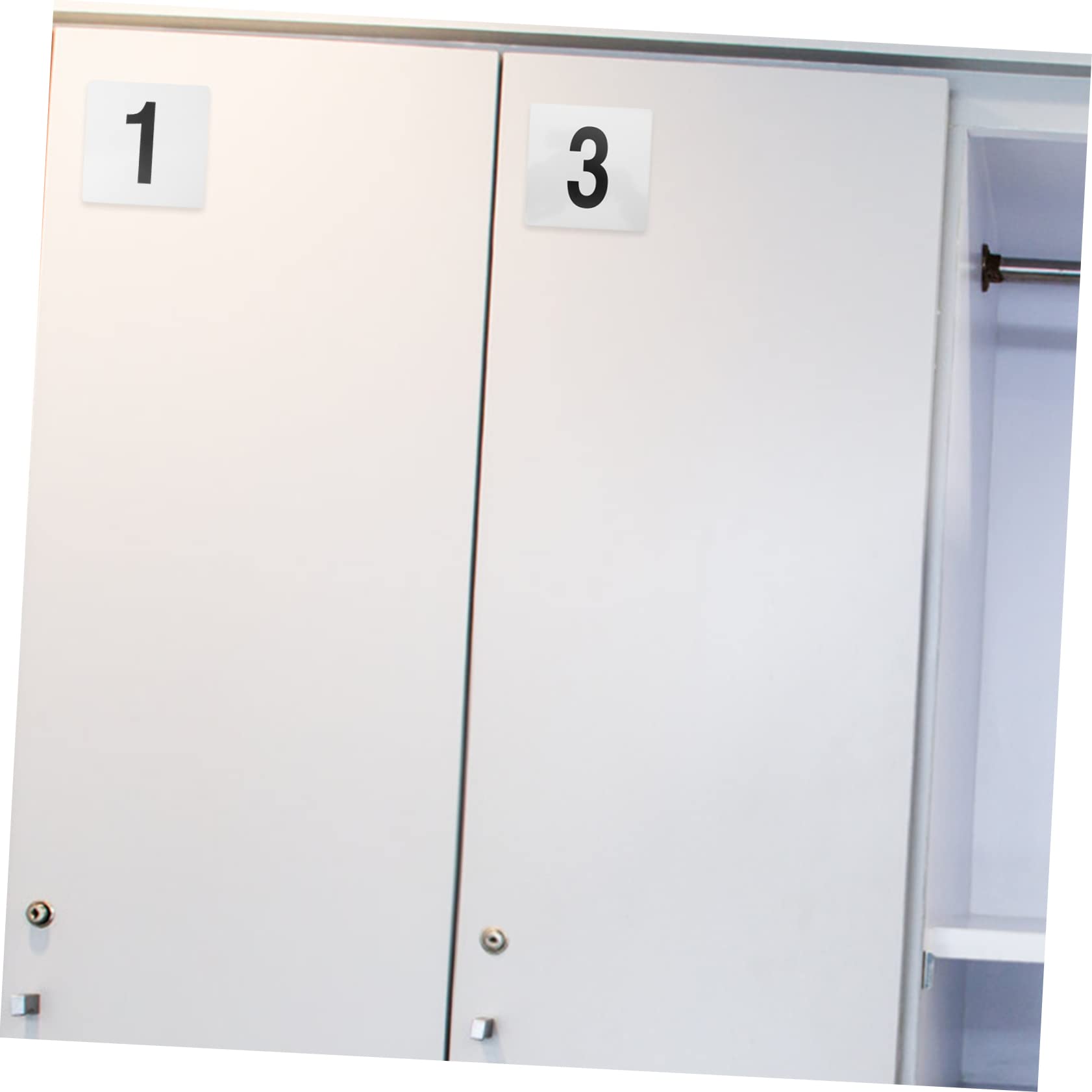 GLEAVI 2 Sätze Tischkarten für Hochzeiten und Veranstaltungen Nummern für Restaurant und Sitzplatzbeschriftung Robust und Ansprechend Gestaltet