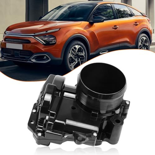 Taesayl Drosselklappengehäuse für Citro C4 F20 F21 F30 F80 R56 R57 R58 R59 R60 R61 C40000163631 Throttle Body Drosselkörper 13548624189 13548675278 8624189