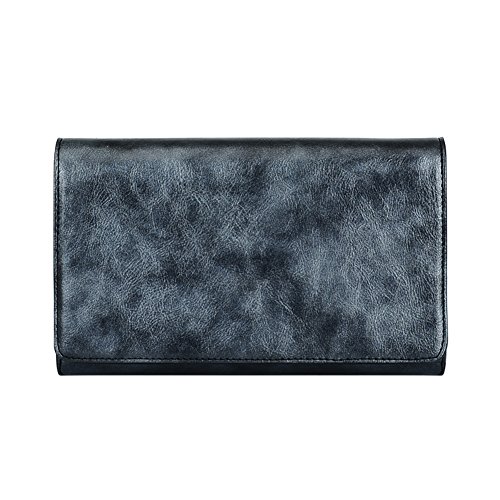Sac de diagonale en cuir ciré élégant pour femme chic