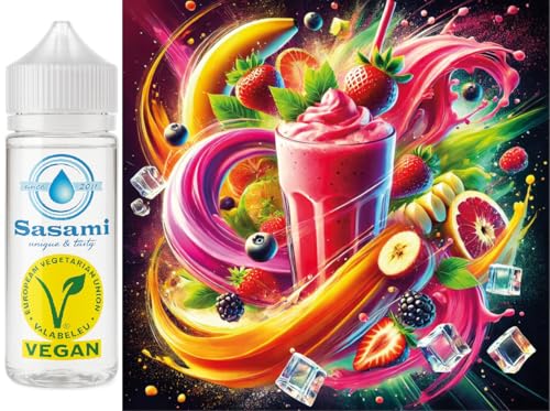 Smoothie de fruits arôme concentré Sasami 100ml : dites adieu aux e-liquides fades