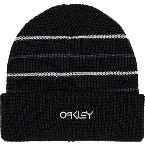 Oakley Standard B1B Stripe Beanie, Blackout, One Size #TOP12