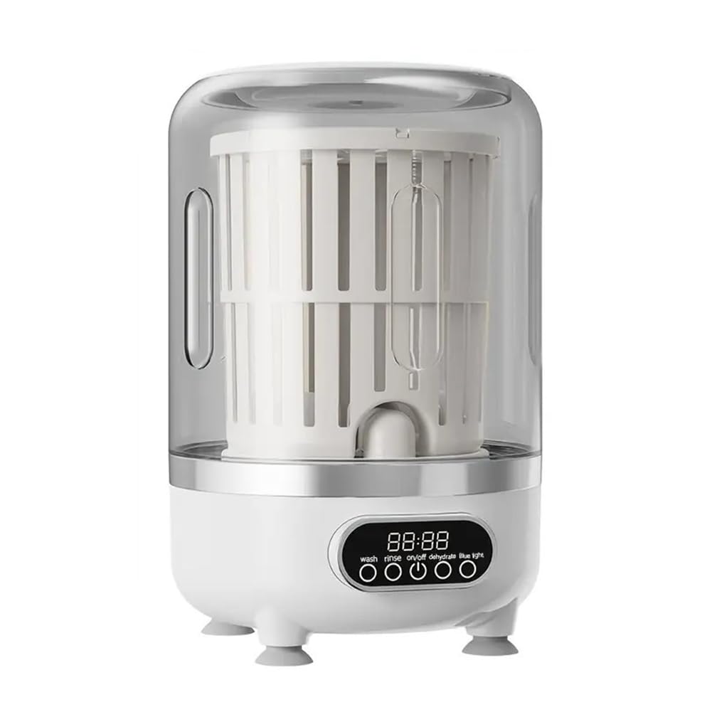 Hndhbfgrt USB Rechargeable Portable Washer Underwear Washer Cordless Mini Washing Machine for Apartment Travel