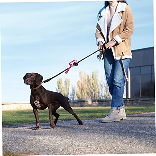 Kit de laisse pour chien en nylon COLLBATH avec distributeur de sacs déjections - 7