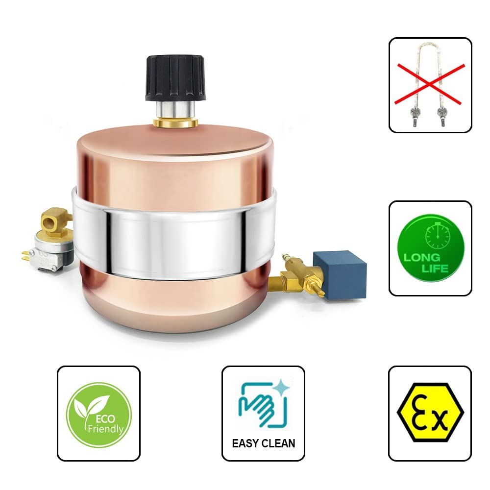 Aeolus Bügeltisch TS07 RA Rechteckiger Professioneller Erwärmtes Saugendes Brett 150x81 cm Energiesparende Kupferkessel Bügeleisen mit Dampfschutz Thermostat 5 Jahre Garantie A++