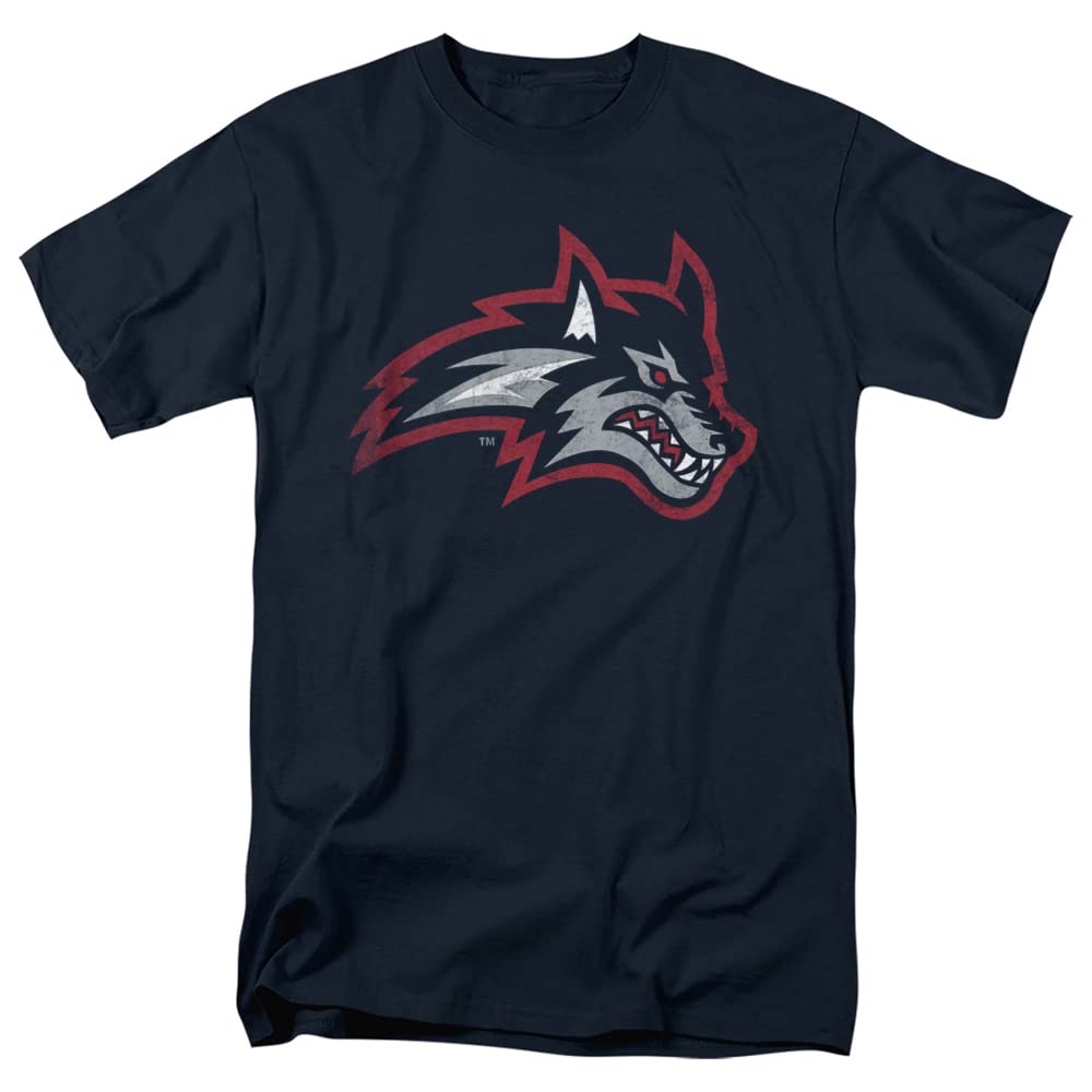 LOGOVISION Official Collegiate Distressed Primary Logo Adult T-Shirt Collection — view 148