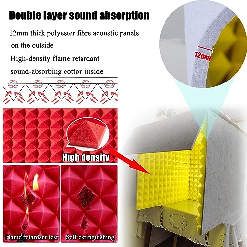 Cabine vocale portable en mousse pour microphone et studio - 3