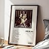 LISA MARIE DESIGNS Lana Del Rey Framed Album Poster – Born To Die, Ultraviolence, Norman Rockwell, Blue Banisters & Ocean Blvd, Framed or Unframed (A4 Unframed (210x297mm), Unframed, Blue Banisters) #1