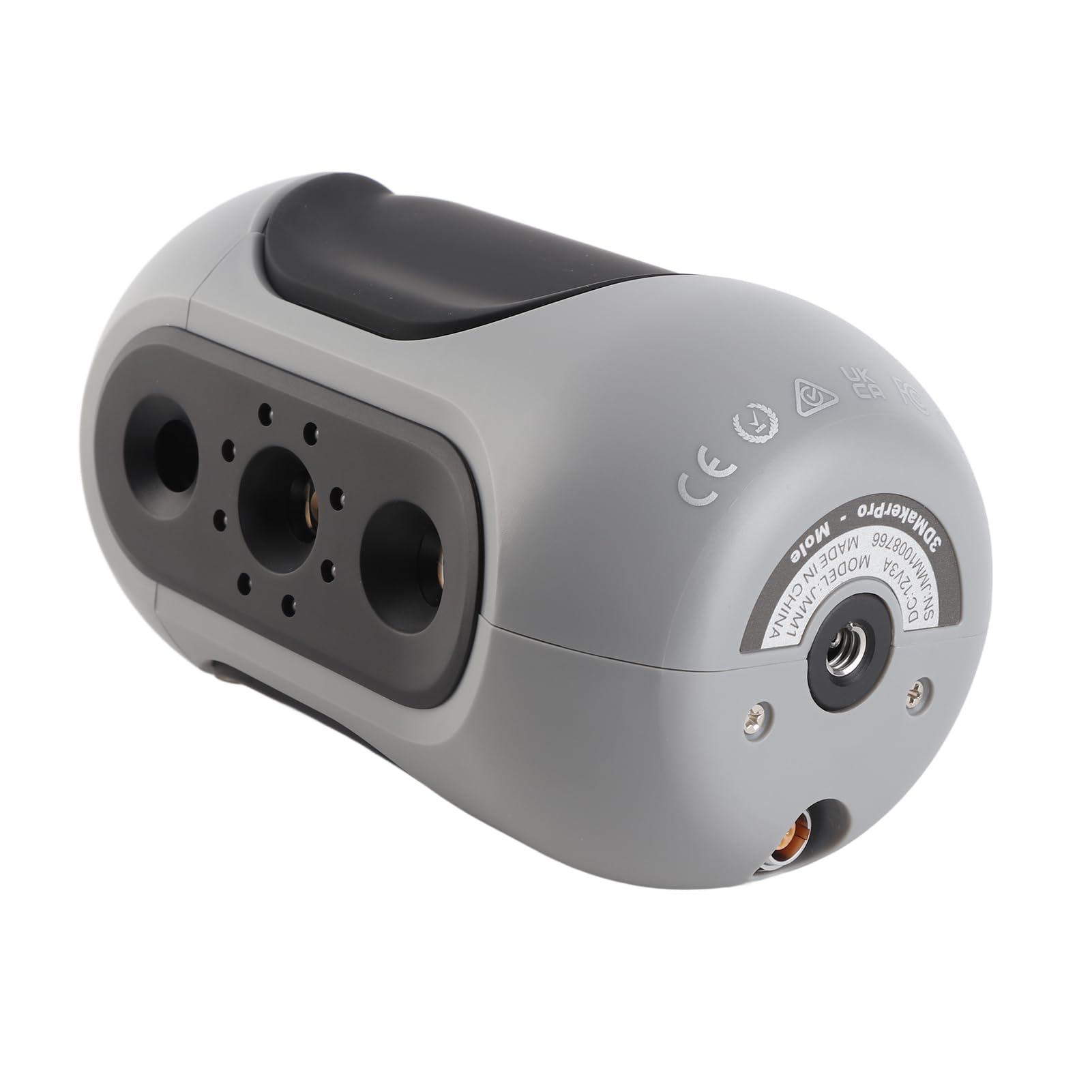 Handheld 3D Scanner 0.05mm Accuracy 10FPS Scanning Black Objects Realistic Color & Textures Support 15-1500mm 3D Model