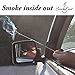 Cigarette Holder Extendable Clip, Functional for Rolled Tobacco, Blunts, Weed and Cigars. Made of High Quality Stainless Steel. Smoke Holder with an Elegant, Clear Personal Case. (Rainbow Antenna)