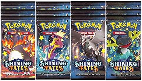 x12 Pokemon Shining Fates Booster Packs [Random Art]