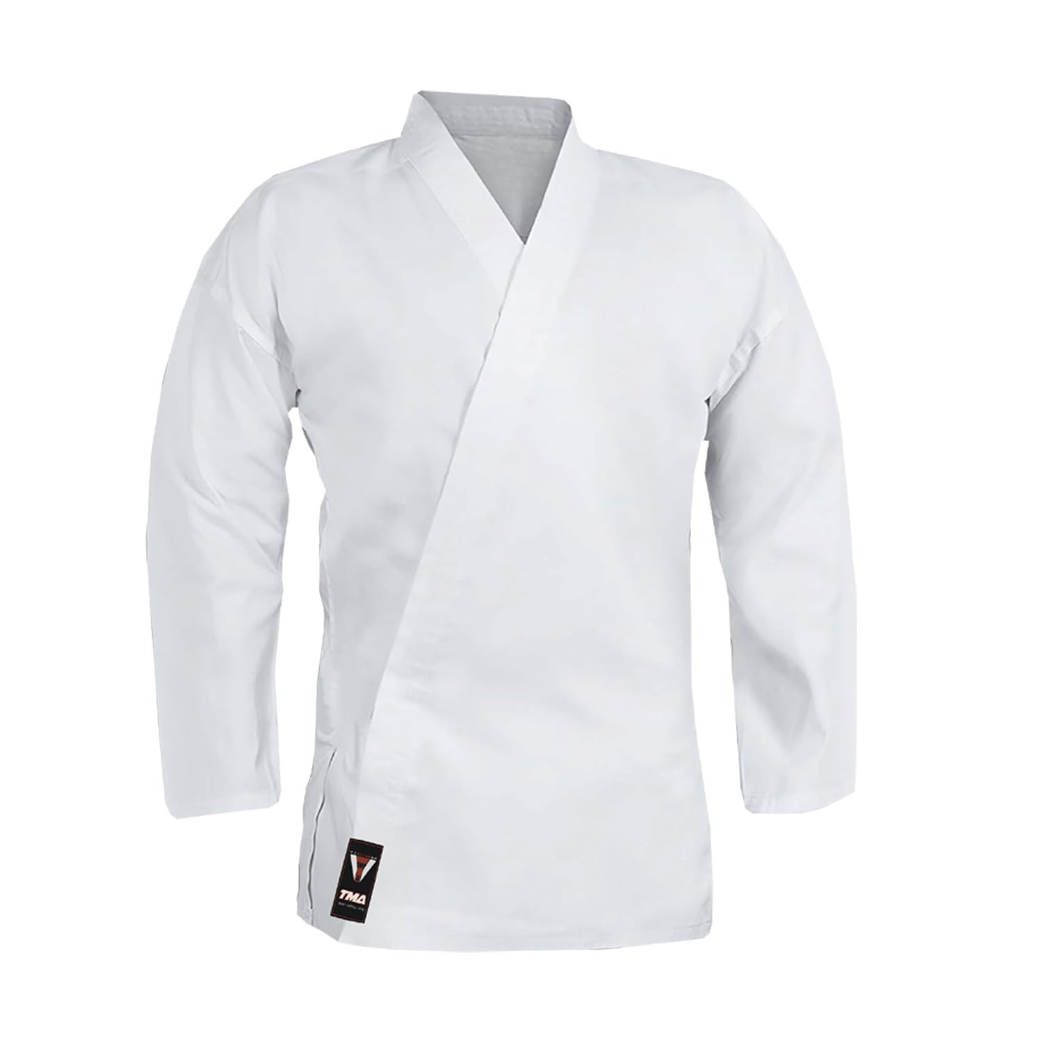 TMA Karate Uniform for Kids & Adults Lightweight Student Karate Gi Martial Arts Uniform with Belt (White, 00 (3'9