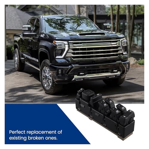 Bouton commutation vitres électriques GMC Sierra contre commande bloquée