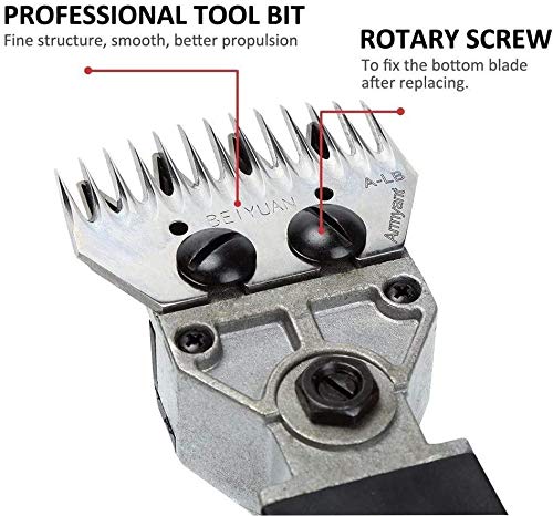 CARLAMPCR Elektrische schaapsmachine, elektrische schaapschaar, vachtverzorging, scheermachine, clipper voor huisdieren… - Image 5