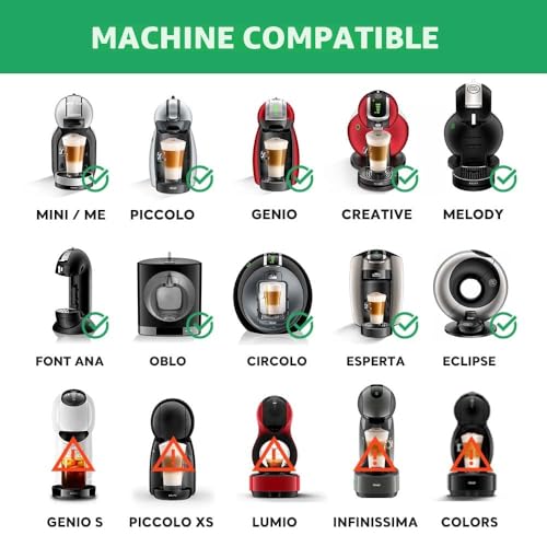 Capsules rechargeables Dolce Gusto : 2 dosettes réutilisables avec cuillère et brosse - 4