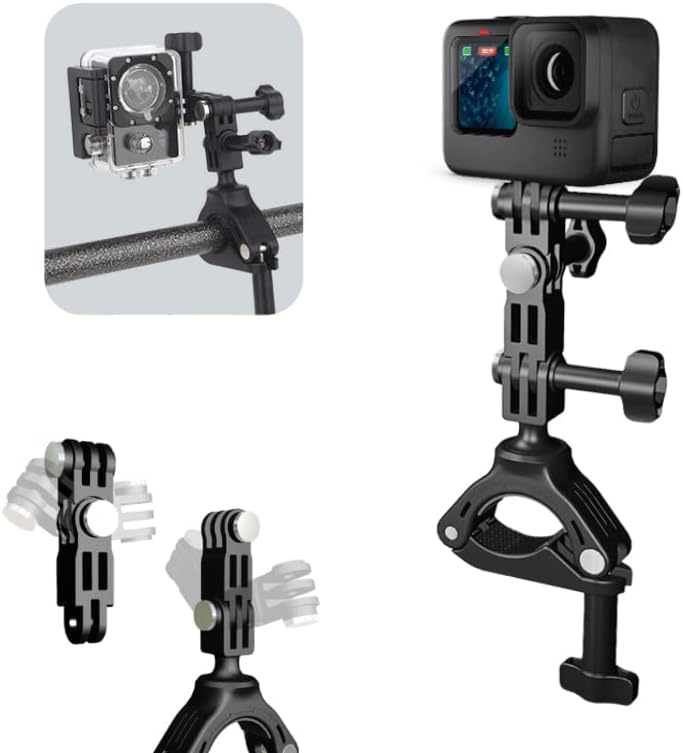 CASONBike Mount Action Camera/Bike Bicycle Handlebar Mount Compatible
