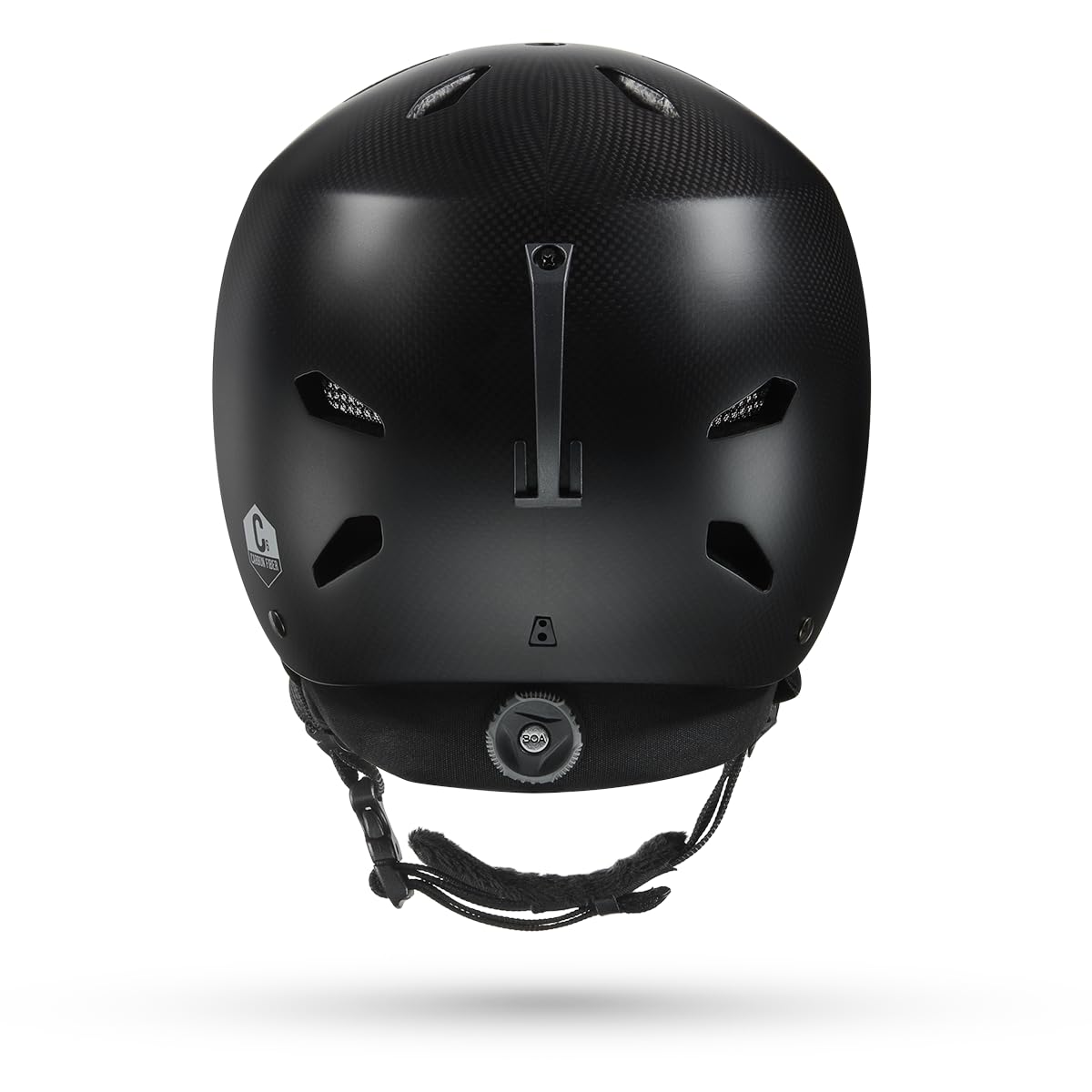 Bern Watts Carbon Adult Snowsports Ski and Snowboard Helmet for Men and Women, Brim Style, Multisport Certified, MIPS Rotational Impact Protection, Adjustable Fit, Knit Liner, Anti-Fog Ventilation