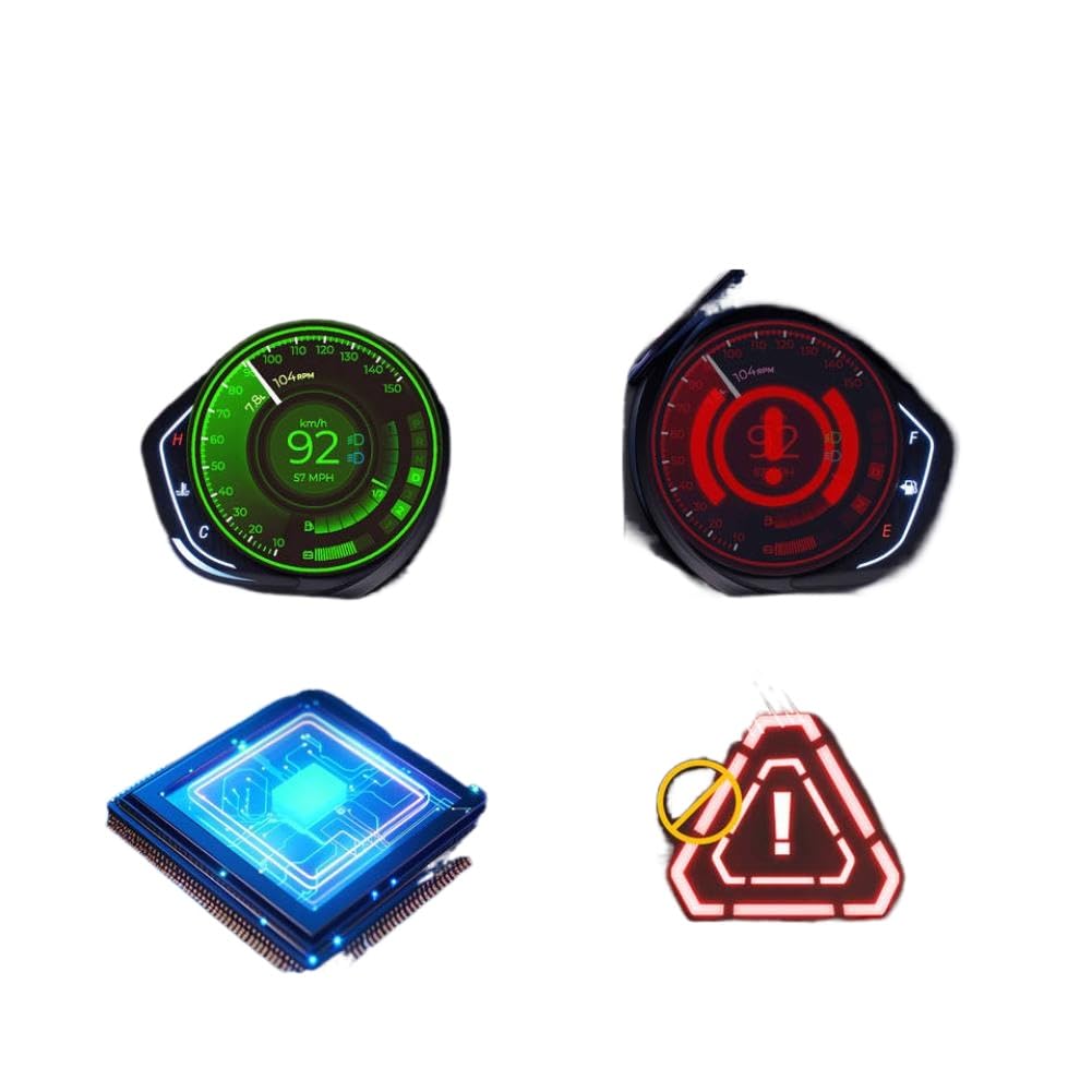 2 Stück 9005 LED-Scheinwerferlampen, 20000 lm, kabelloses, lüfterloses Abblendlicht-Autolampen-Set