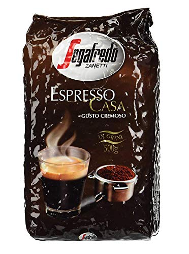 Café Segafredo Zanetti Espresso Casa en grano 500 g pack 6 miniatura 1