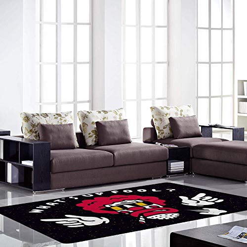 Tapis de sol microfibre doux pour chambre à coucher 80x58 - 4