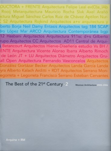 Arquitecturas mexicanas 2005-2006 beau livre de collection pour architectes