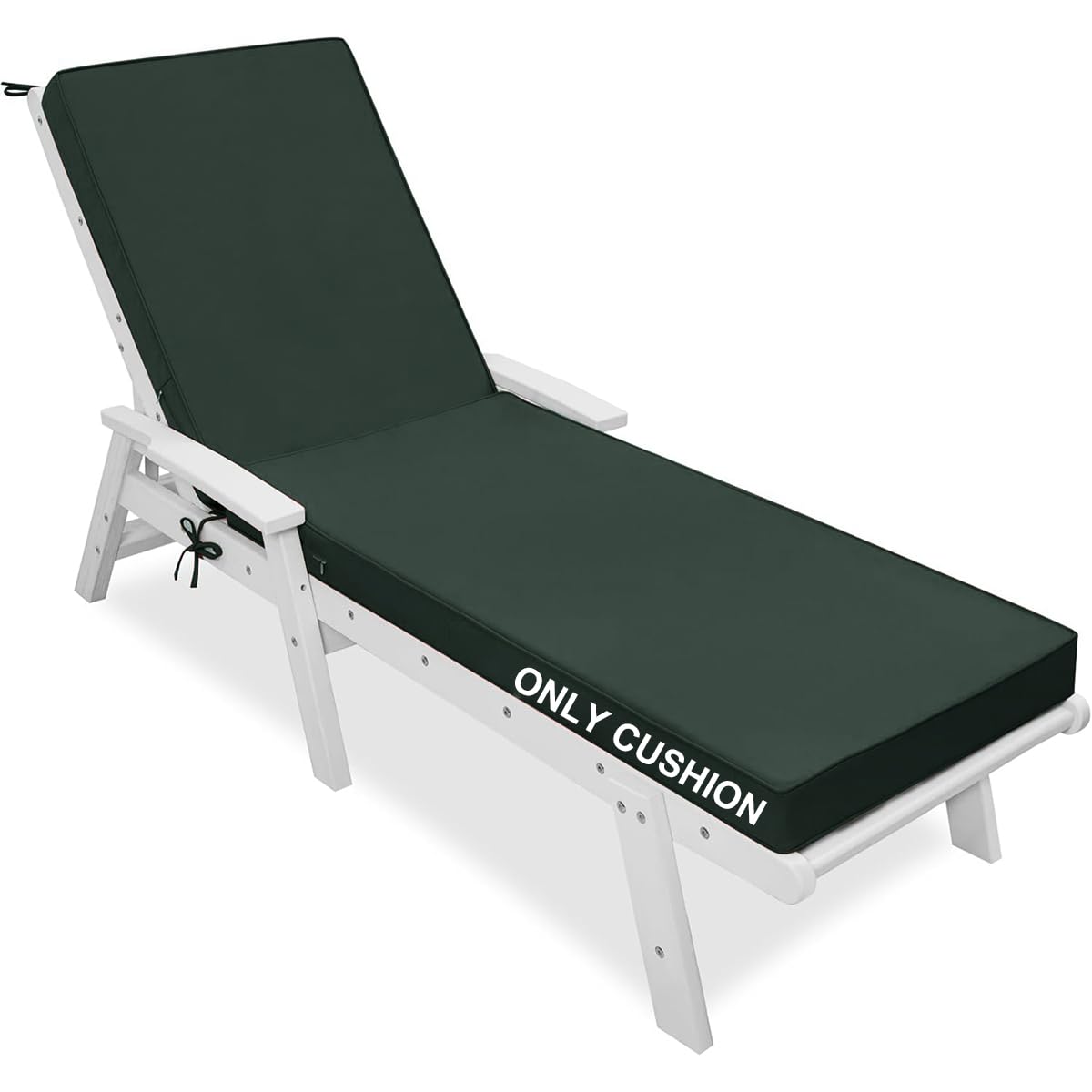 WLXFF Garden Steamer Sunlounger Cushion Waterproof Sunbed Cushions For Sun Loungers Replacement Sun Lounger Cushions Rocking Chair Garden Chair With Backs,NO3,188X58X10CM
