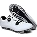 Scarpe da Bici,1 Paio di Scarpe da Allenamento Antiscivolo Scarpe da Allenamento con Imbottitura Morbida per Ciclismo Corsa Mountain Road Bike Esercizio Fitness,White-38