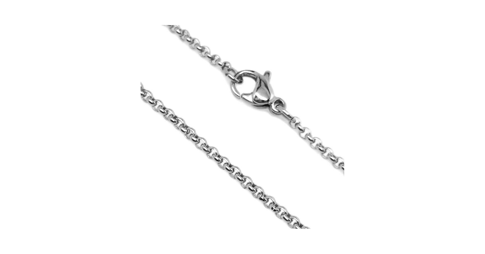 Amazon | Loralyn Designs 2mm チタン ステンレススチール ロロ