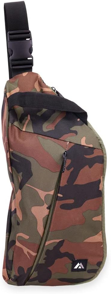 Everest Woodland Camo Daily Sling Bag