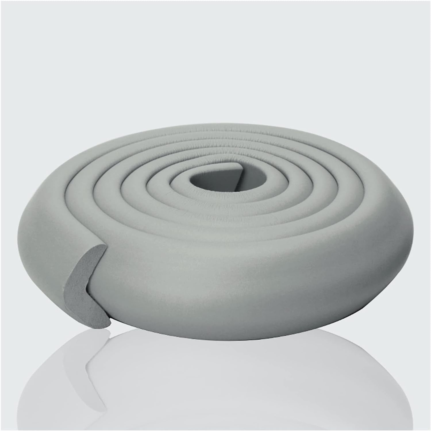 MekUk Protección para Parachoques Valla de borde protector, cojín de espuma de seguridad suave de 6,5 pies, tira de borde de muebles autoadhesiva for oficina en casa Protectores para Esquinas de la Co
