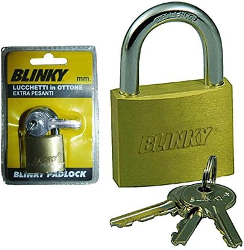 Blinky Extra Heavy Brass Padlocks