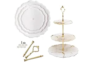 RESINWORLD 3 Tier Cake Stand Mold: The Ultimate Epoxy Resin Casting Solution