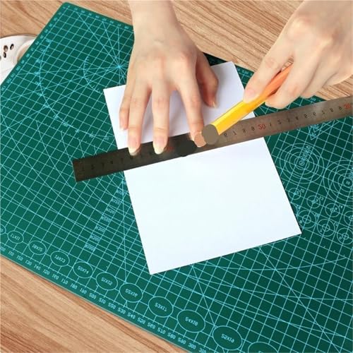 Tapete de corte para oficina y costura creativa que mantiene tu mesa protegida de marcas 7