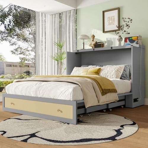 Ampio spazio di archiviazione: Ci sono cassetti di grande capacità sotto il letto, ideali per riporre biancheria da letto, vestiti o oggetti di uso quotidiano. Il letto contenitore aiuta a creare ordine e a sfruttare al meglio lo spazio della camera da letto.