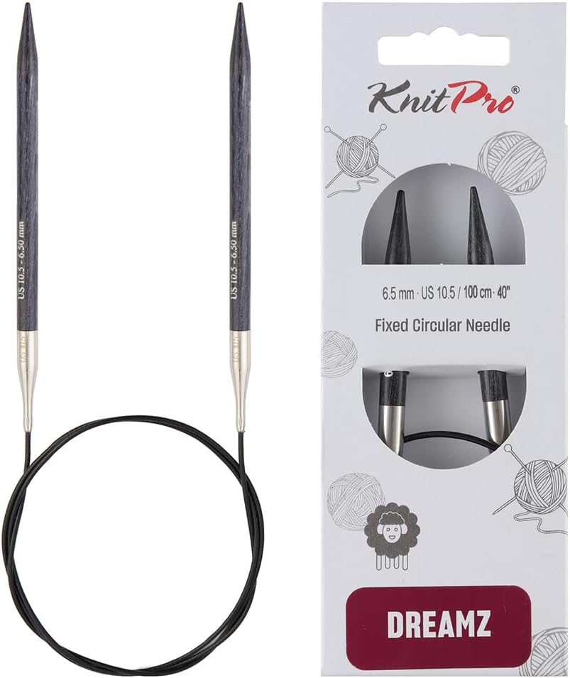 KnitPro Dreamz Fixed Circular Needles 40" (100cm) | US Size 10.5 (6.5mm)