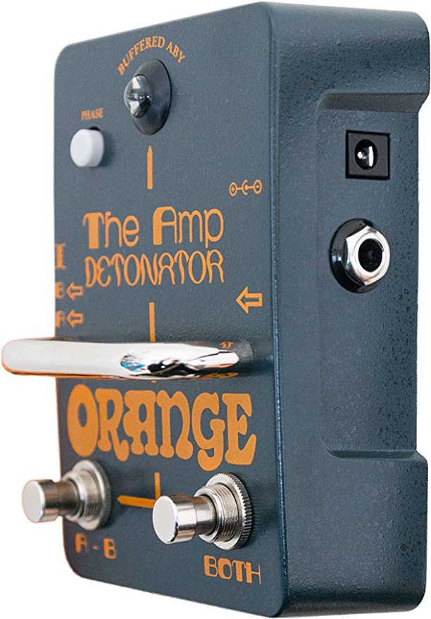 ORANGE Amp Detonator/位相切替機能付きABYボックス Amp Detonator Buffered ABY Pedal | Orange Amps – Orange Music