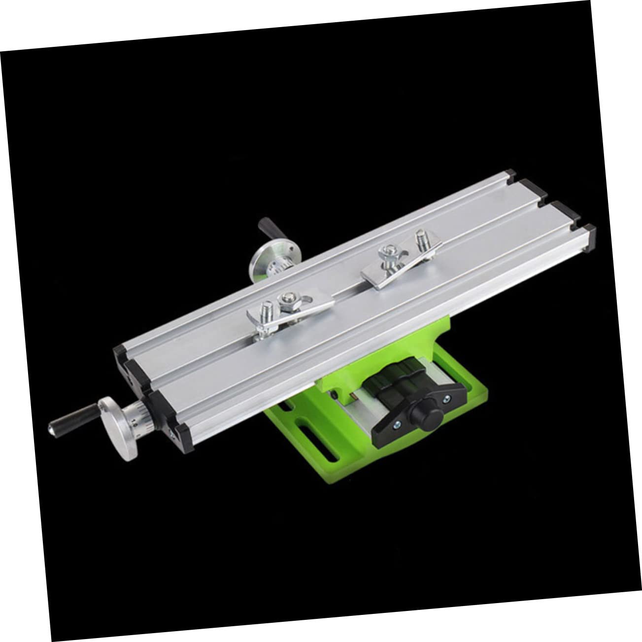 Mesa de Trabajo de Fresado Multifunción para Mini Taladro Verde
